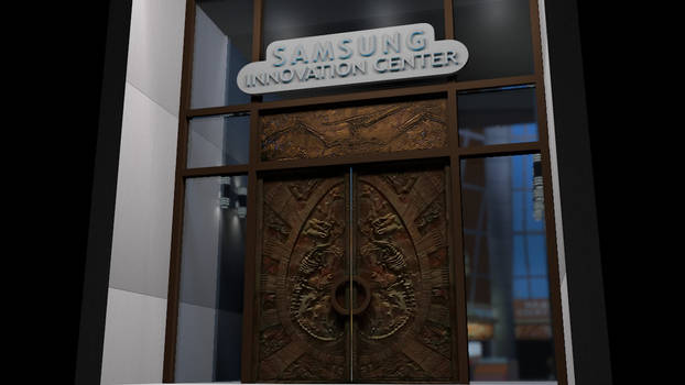 Jurassic World Samsung Innovation Center Entrance