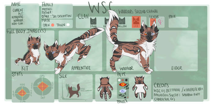 WSC - Bramblepaw Application