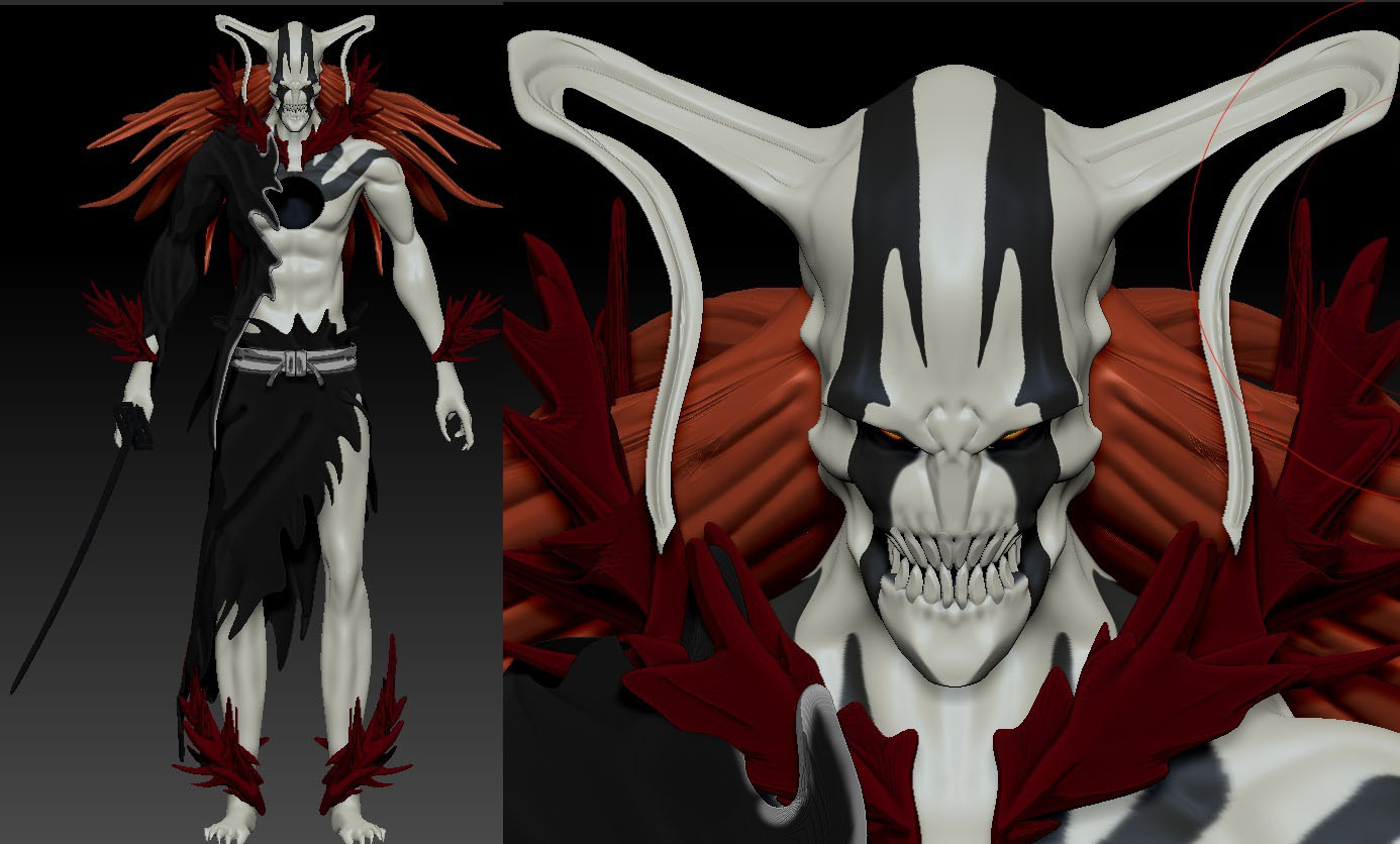 Ichigo Vasto Lorde BLEACH by Zerofrust on DeviantArt