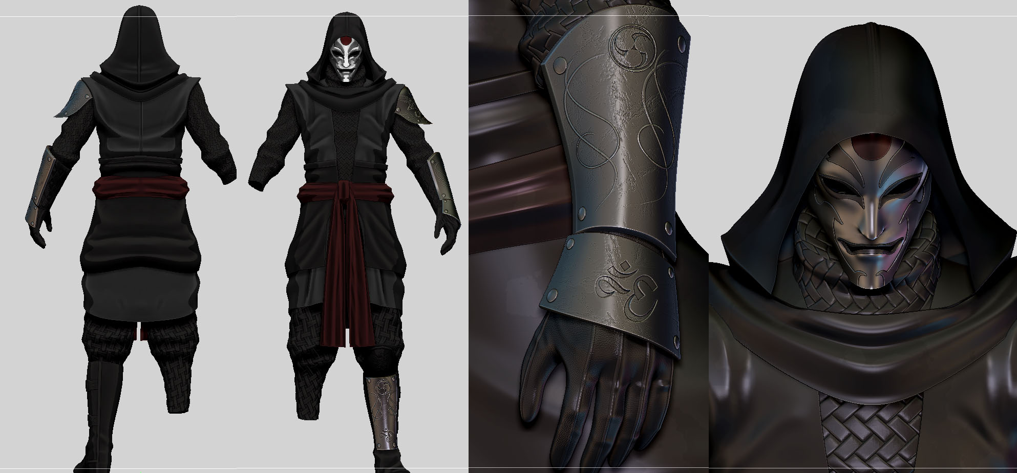 Legend of Korra Amon custom costume for skyrim