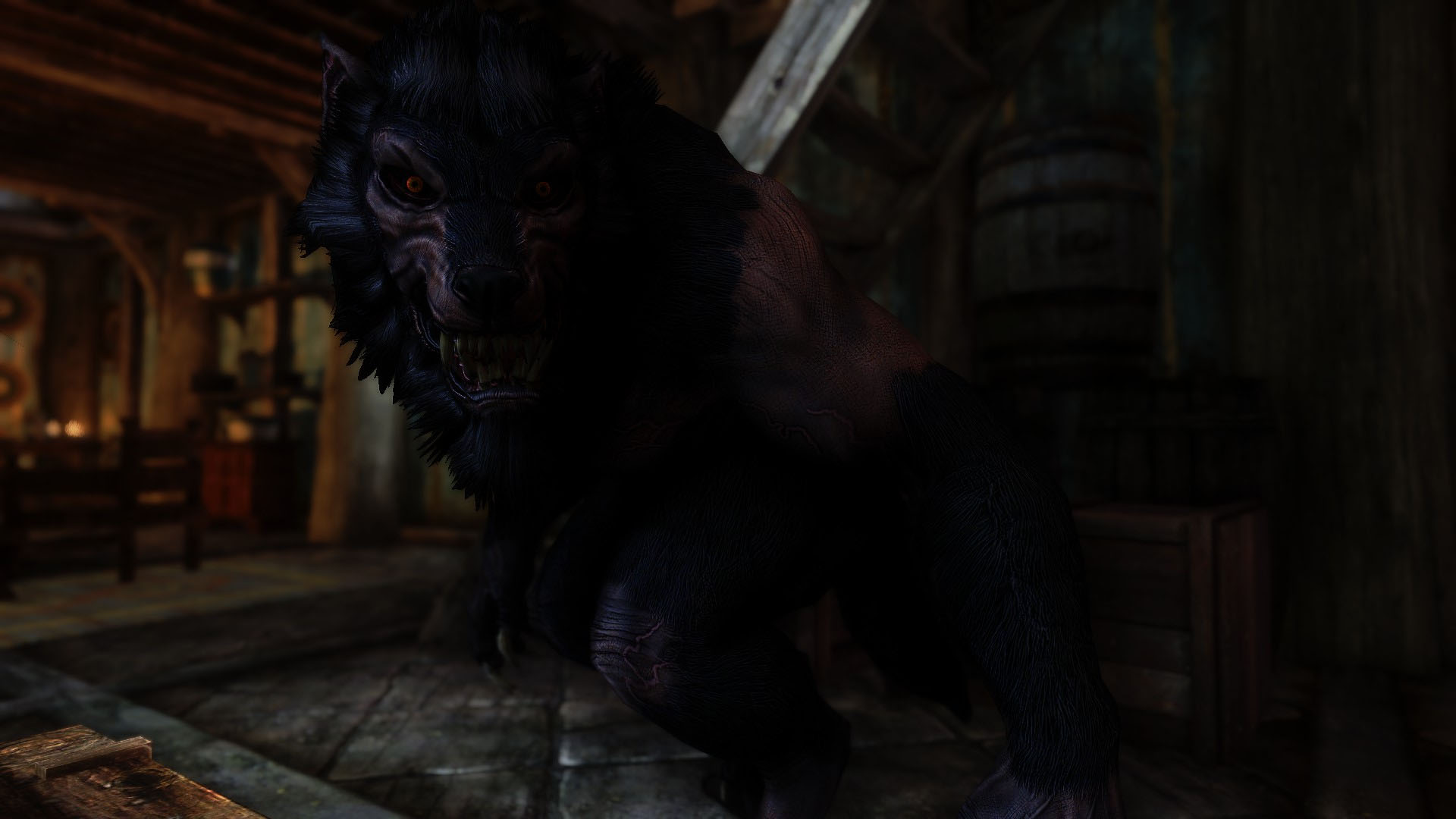 Big Bad Wolf  in Skyrim 3