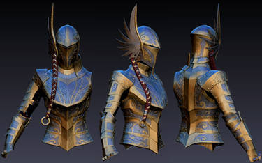 Valkyrie Armor for Skyrim (WIP)