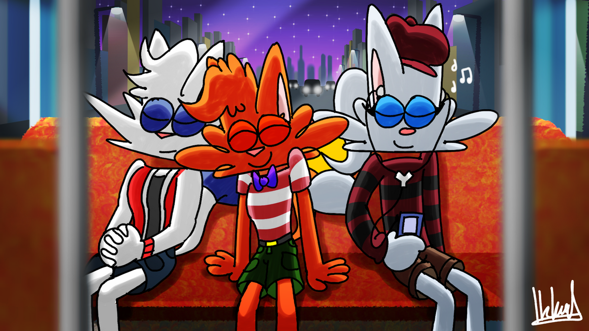 Bus Ride Home by IkkySubmits on DeviantArt