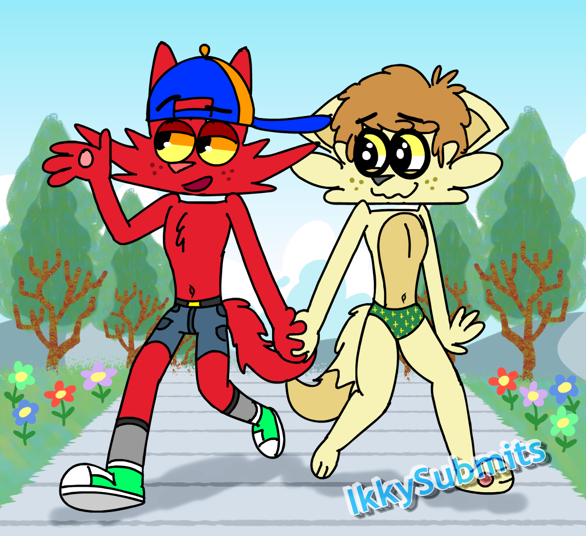 Walk Time Deviantart G: Walk Together by IkkySubmits on DeviantArt