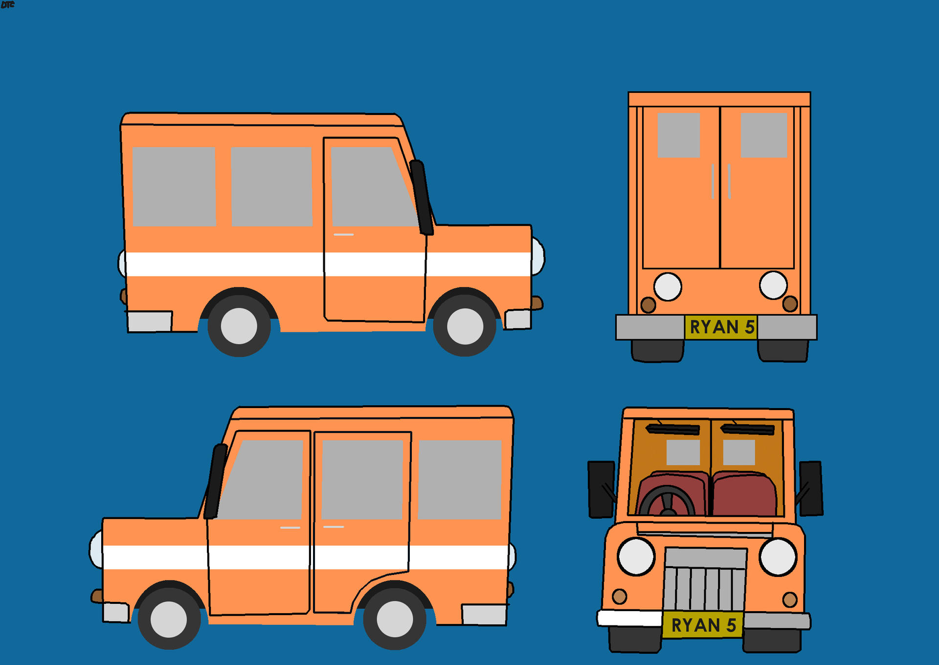 RYAN 5 Minibus Ref by DragoRyan06031997 on DeviantArt
