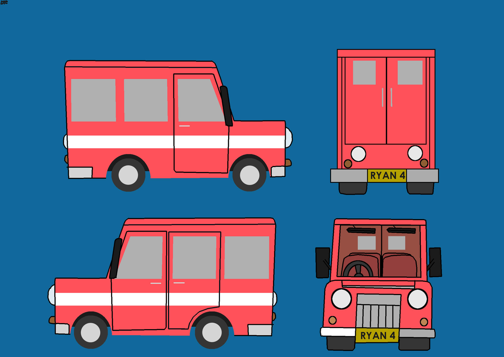 RYAN 4 Minibus Ref by DragoRyan06031997 on DeviantArt
