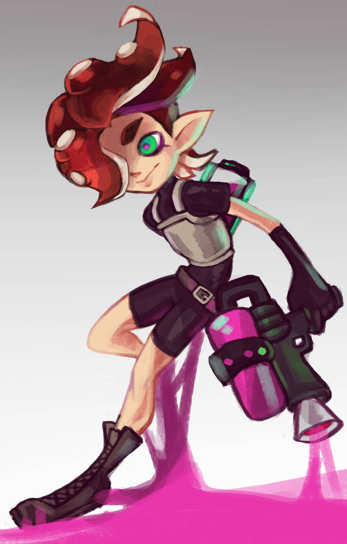 Octoling boy by rringabel on DeviantArt