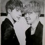 Jin and Jimin fanart