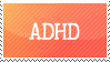 ADHD Stamp by jasleth