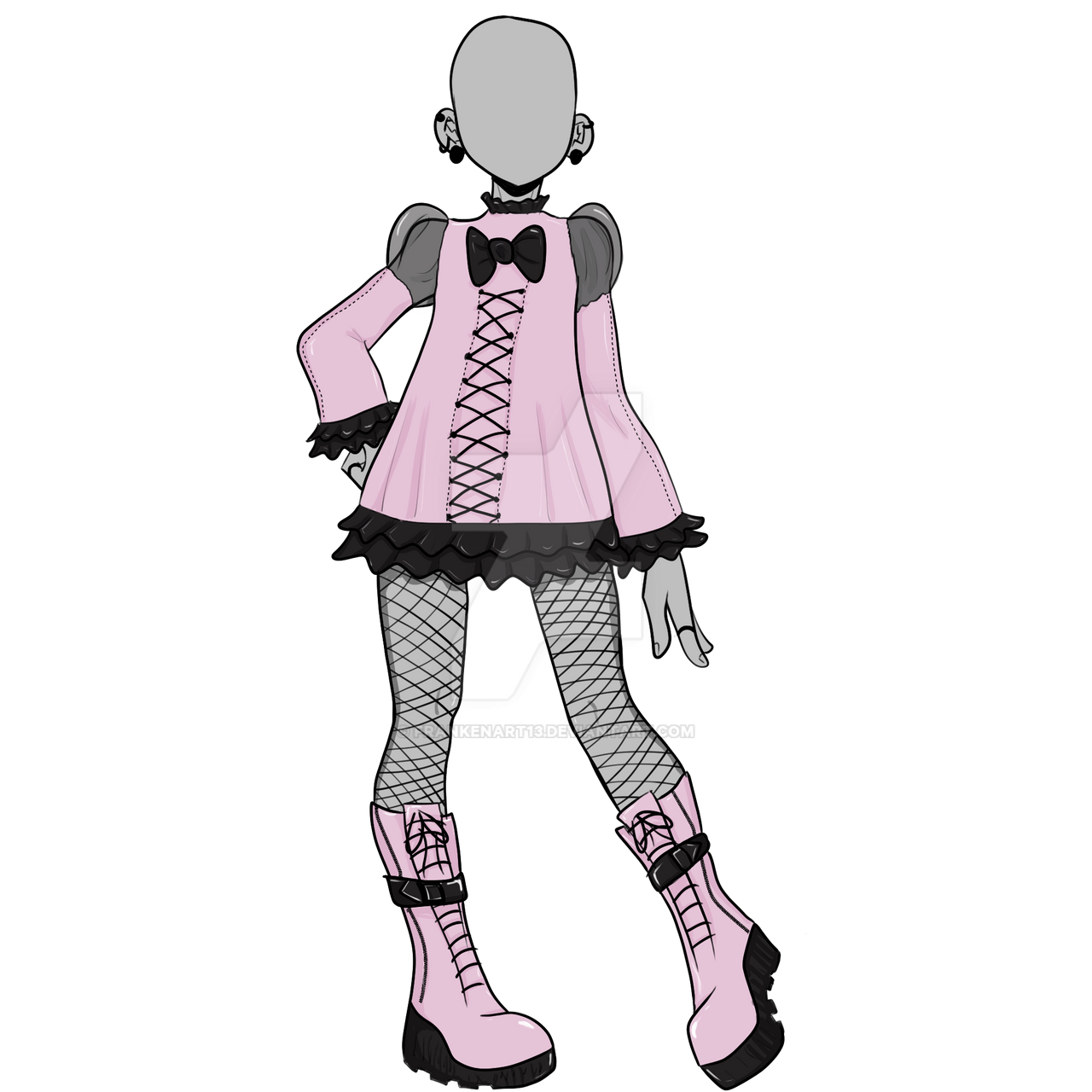 Cute best sale gothic outfits