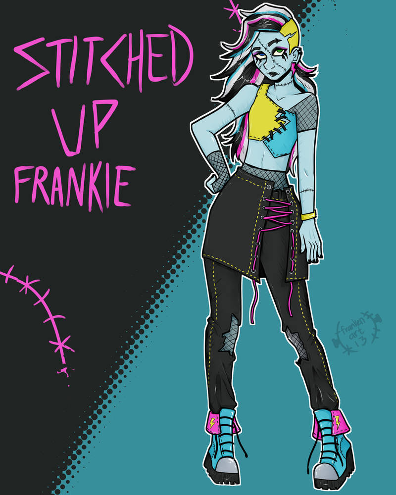Stitched Up Frankie - G3 Outfit Concept by frankenart13 on DeviantArt