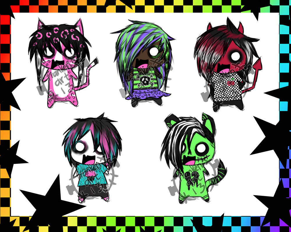 Flowborn Chibi Scene Chibi Adopts - Batch 1 by frankenart13 on DeviantArt