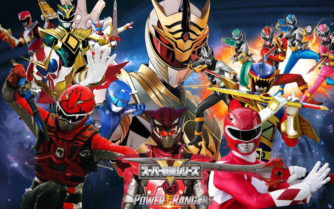 Super Sentai VS Power Rangers: Super Hero Senki by TokuBiggestFan on ...