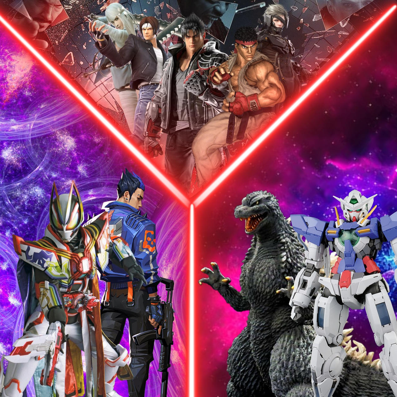 All Three Multiversal Projects by TokuBiggestFan on DeviantArt