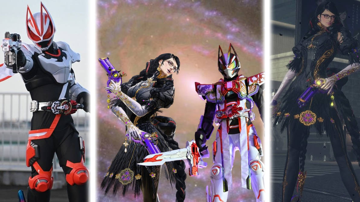 Mask Rider Fighting Kamen Rider Geats VS Bayonetta Fight Art by TokuBiggestFan on DeviantArt