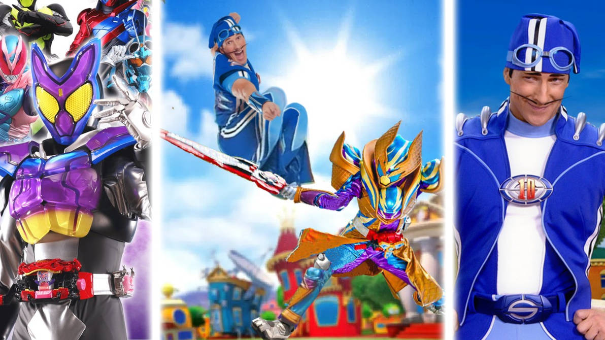 Mask Rider Fighting Kamen Rider Gavv VS Sportacus Fight Art by TokuBiggestFan on DeviantArt