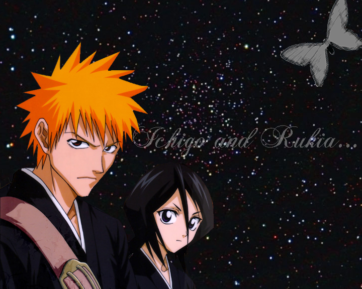 Ichigo and Rukia