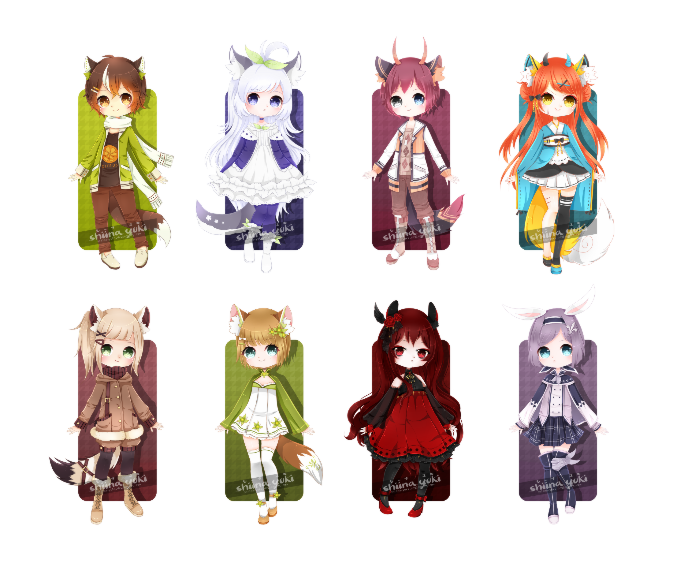 Adoptables 35 - Kemonomimi [CLOSED]