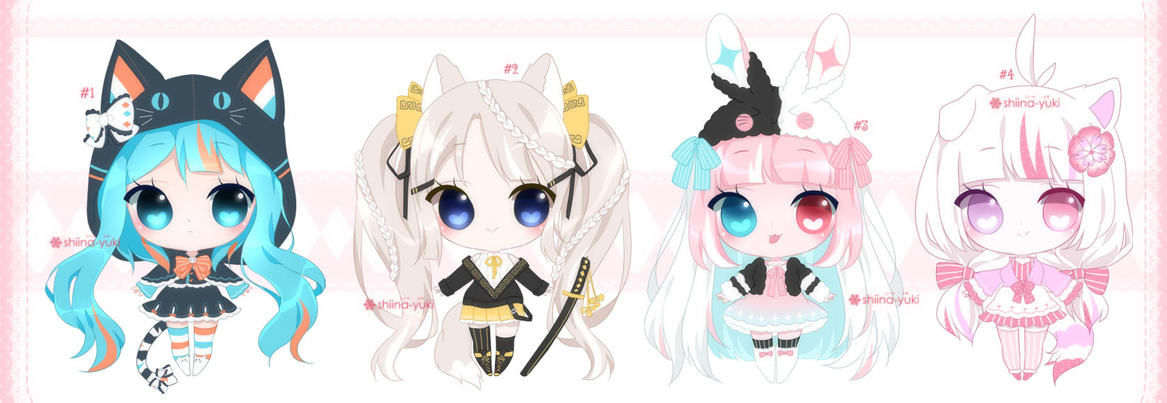 Adoptables 90 - Kemonomimi [Closed]