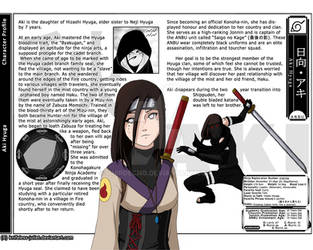 Naruto - Aki Hyuga OC Sheet by ThirdEcho