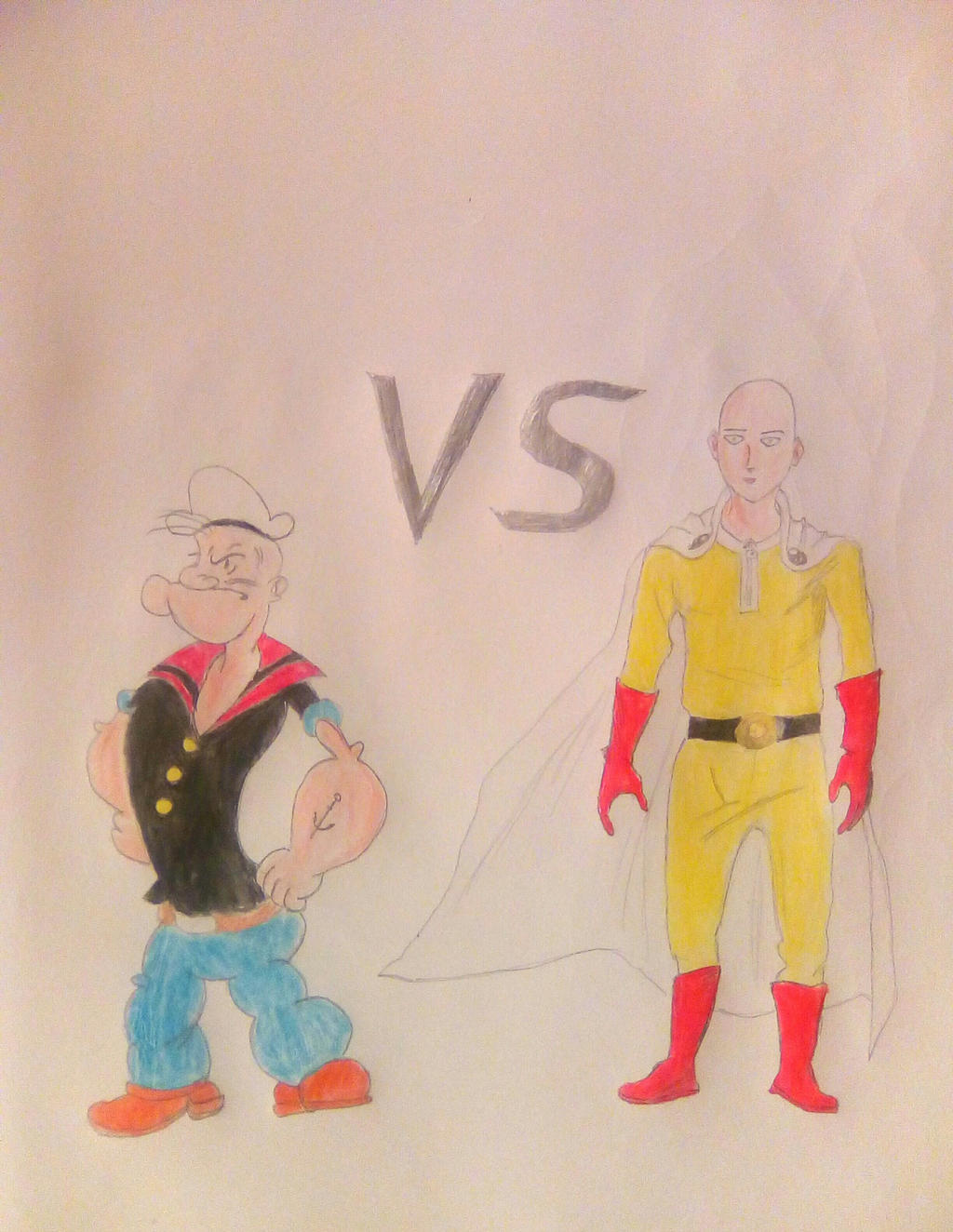 Popeye vs Saitama