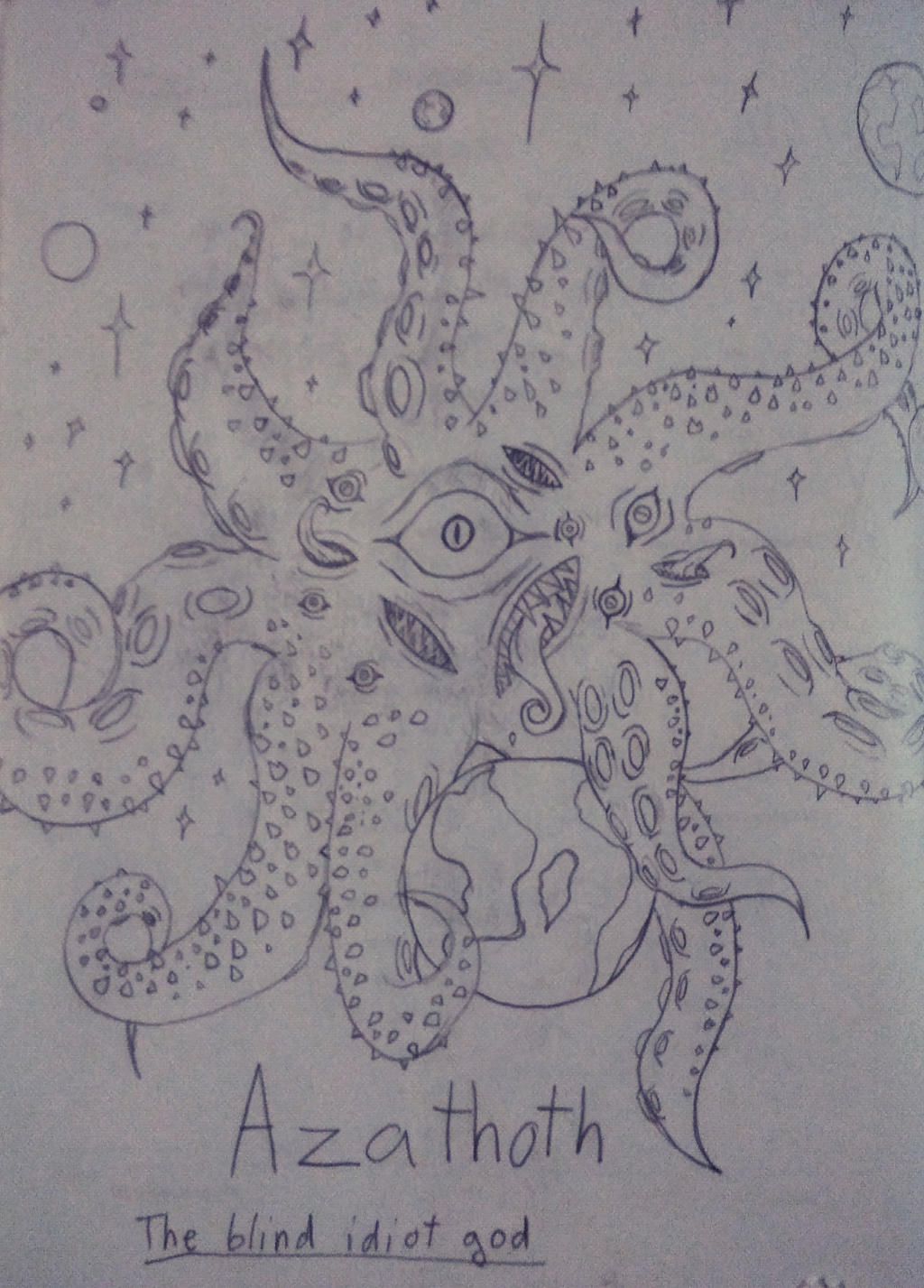 Azathoth, the blind idiot god, the deamon sultan by TherealLevelZ on ...