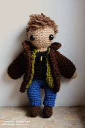 Crocheted Dean Winchester