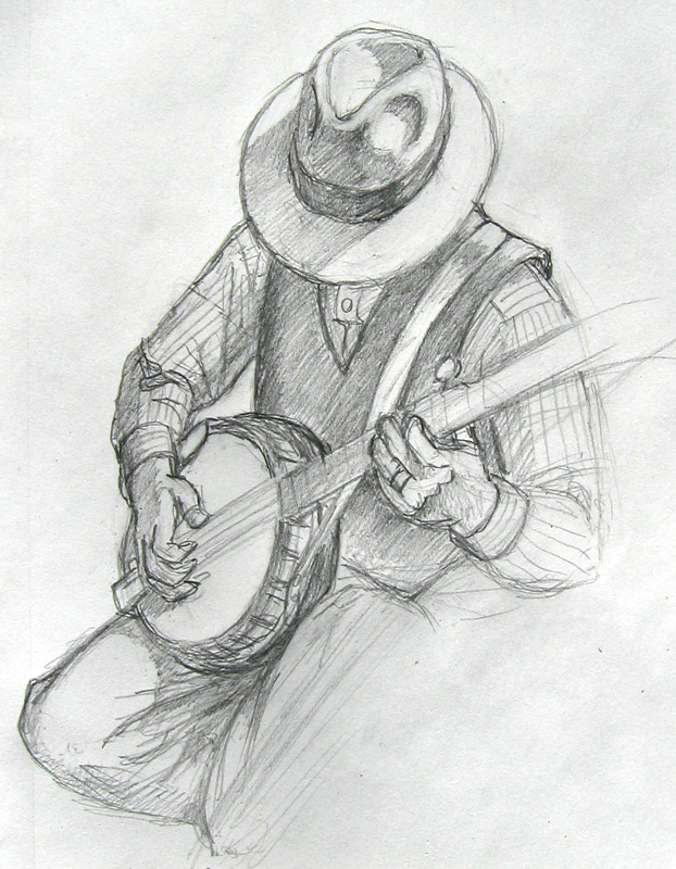 banjo player