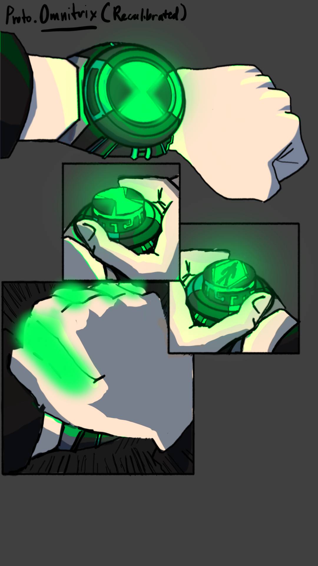 Prototype Omnitrix(Recalibrated) by UnorthodoxShipping on DeviantArt