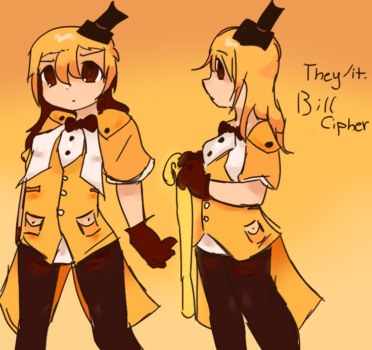 Bill Cipher ! by ViiChann on DeviantArt