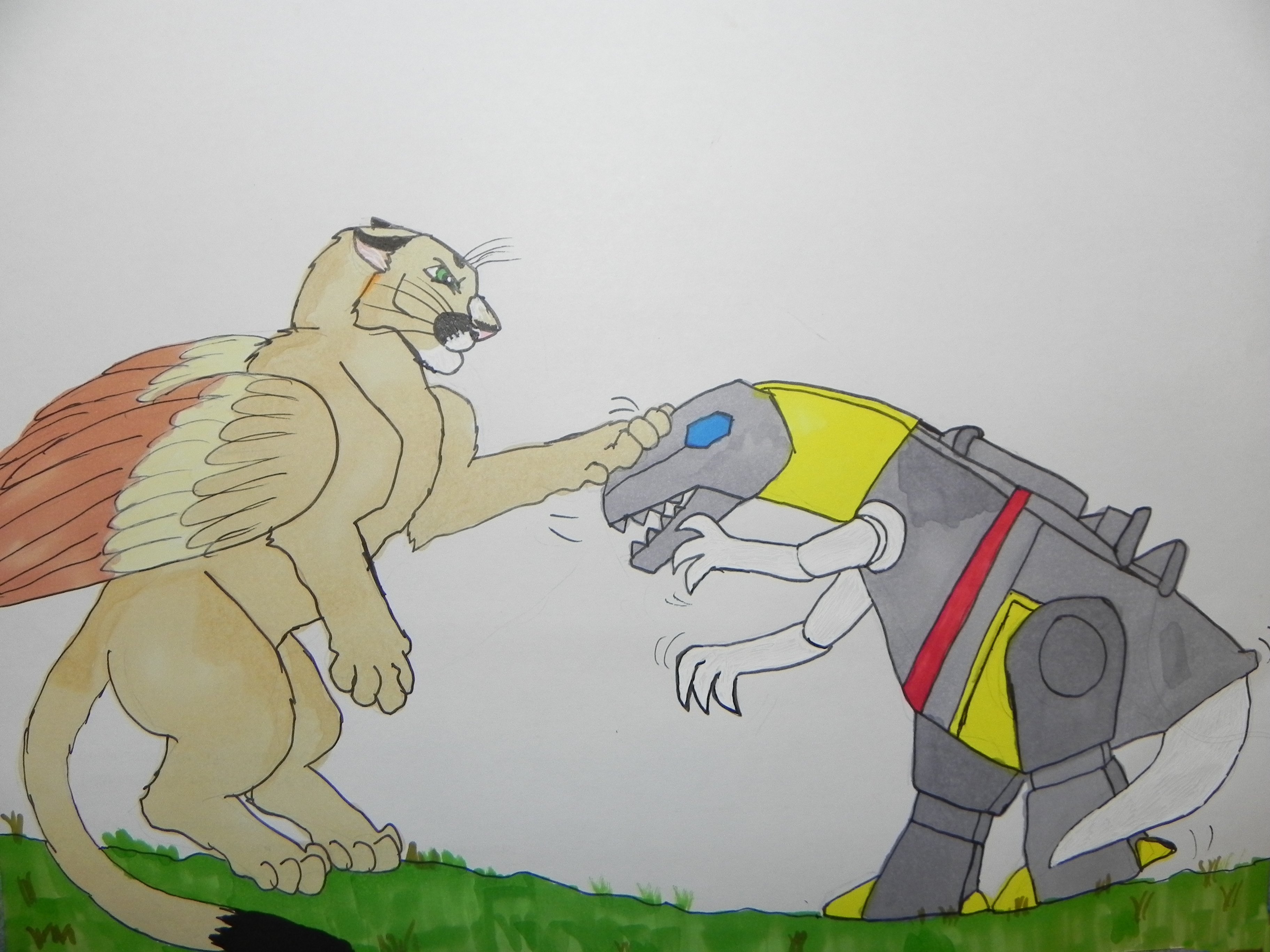 Sheba vs Grimlock