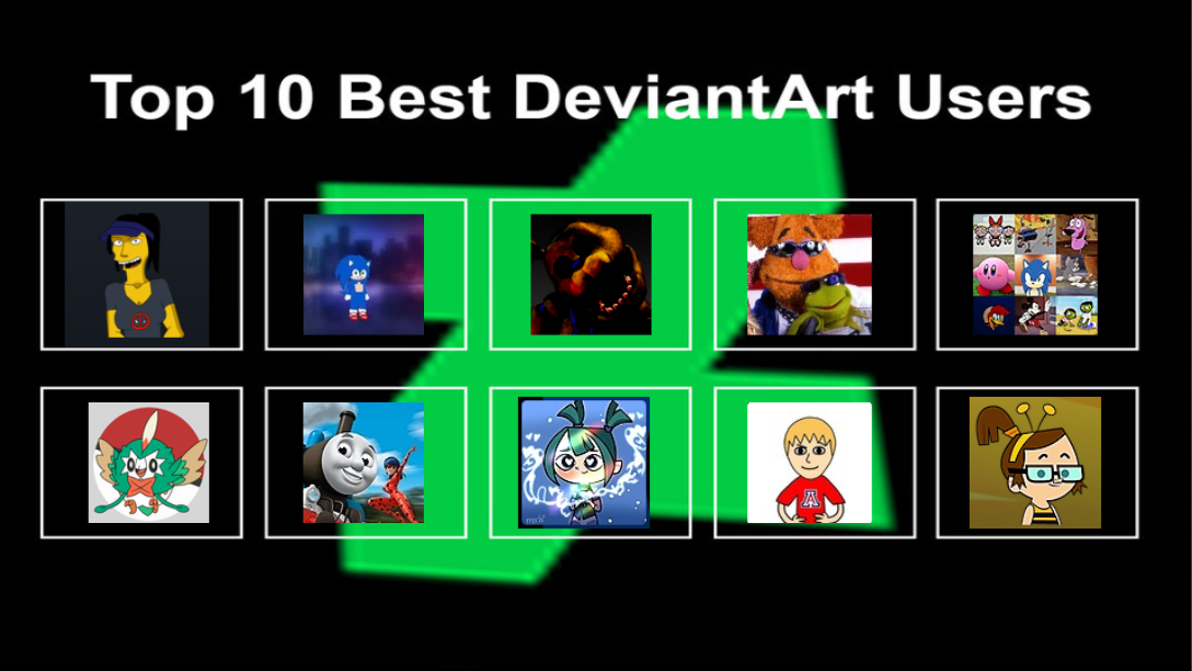 Devrtart My top 10 favorite Deviantart Users by NathanTheTDRFan1000 on DeviantArt