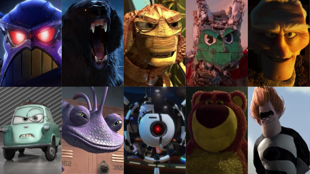 My top 20 favorite Pixar villains (#10-1) by NathanTheTDRFan1000 on ...