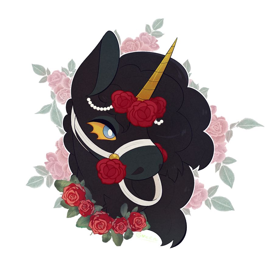 Anonymous Roses Unicorn Roses by Greenie-Ghost on DeviantArt
