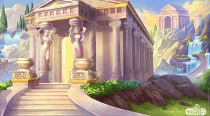 Ancient Greek Olympics Background