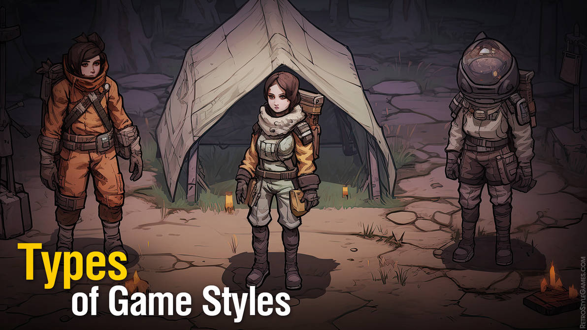 Types of Game Styles by RetroStyle-Games on DeviantArt