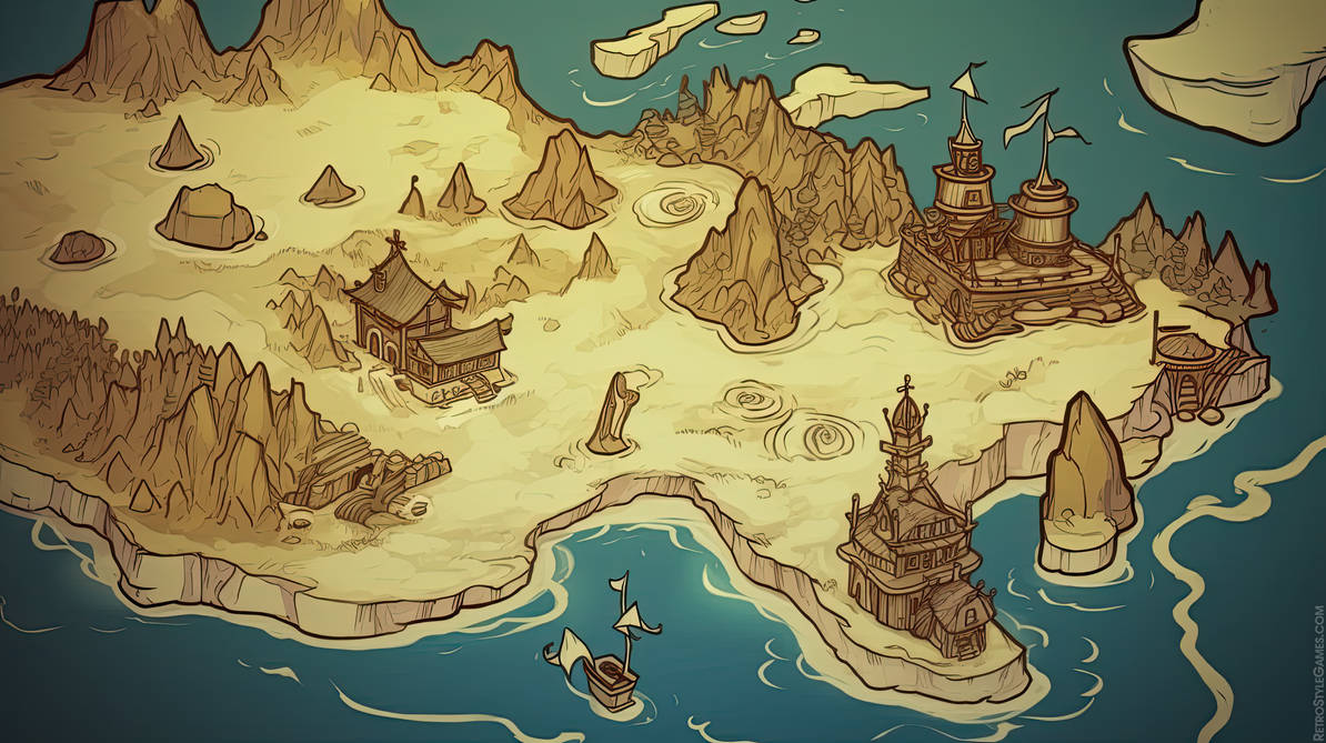 Game Map by RetroStyle-Games on DeviantArt