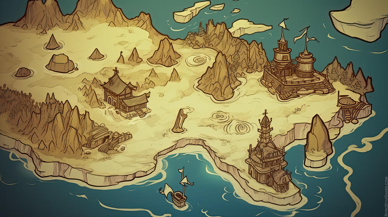 Game Map by RetroStyle-Games on DeviantArt