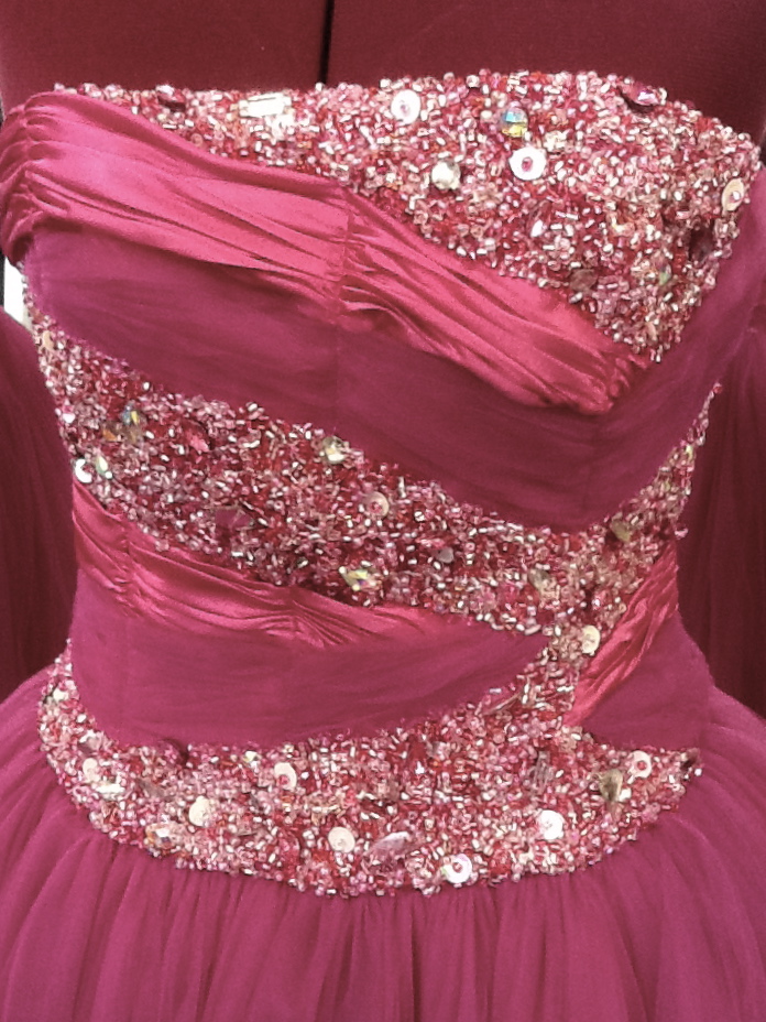 Beaded Prom Dress 5