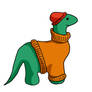 Turtleneck Brontosaurus