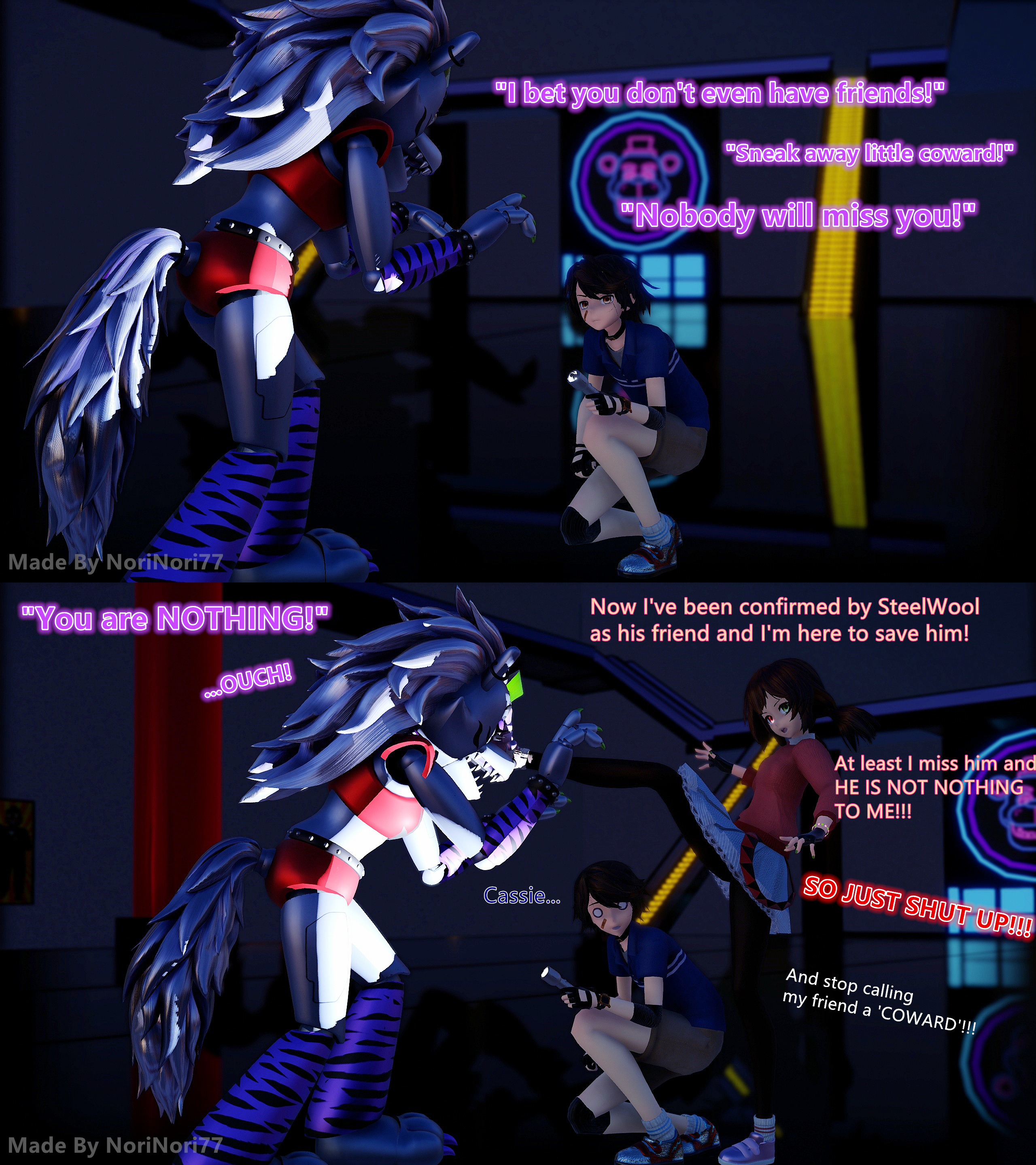 FNAF Security Breach RUIN DLC - Cassie Finding Gregory 