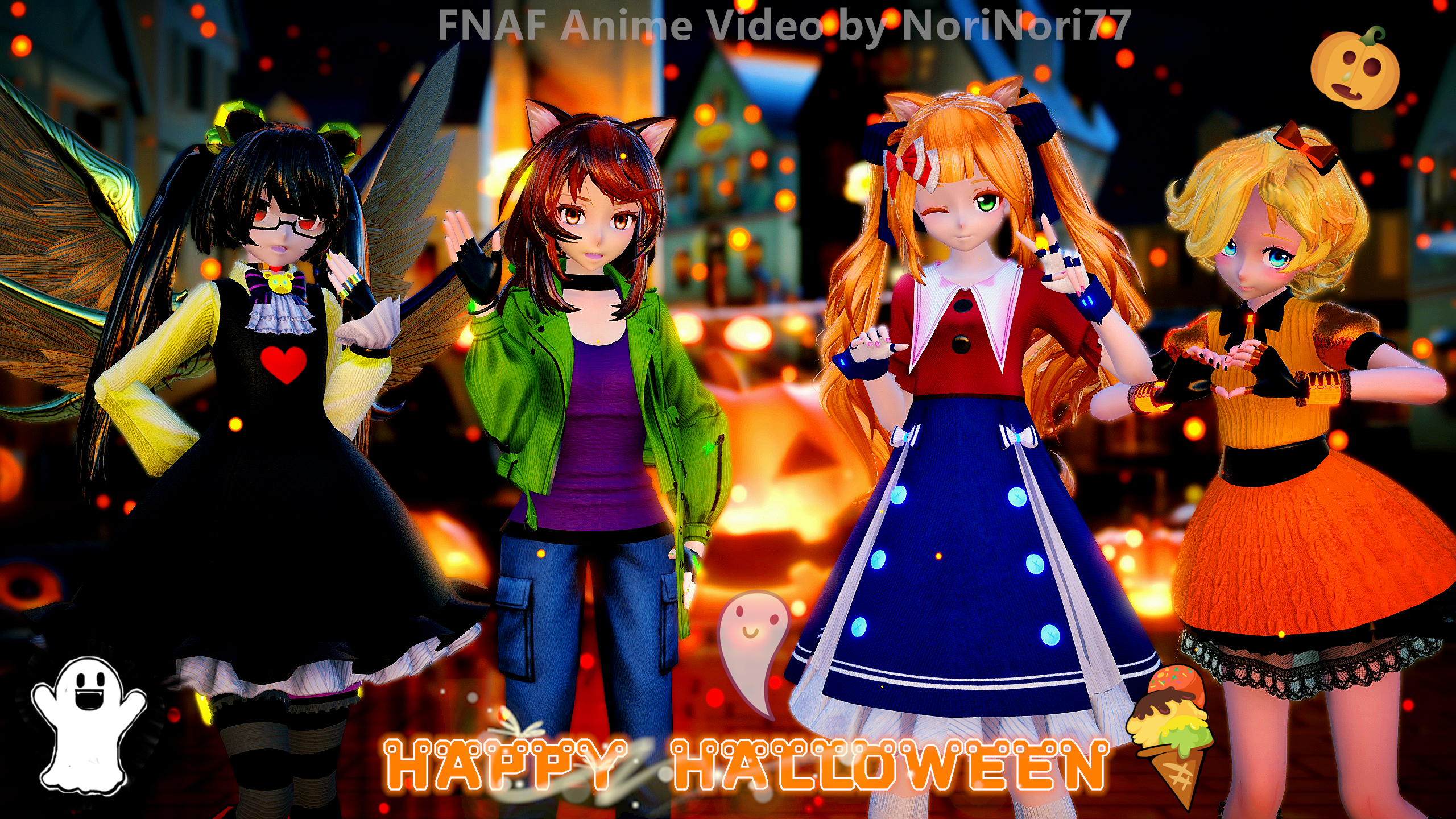 Five Nights ln Anime 3D Banner by SRPUUPPYY on DeviantArt