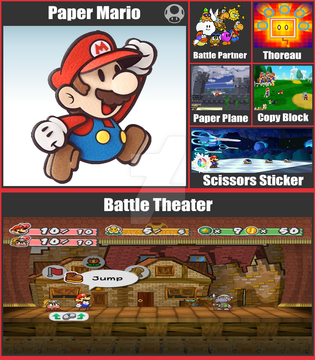 Super Smash Bros. United: Paper Mario+ by DFreak22 on DeviantArt