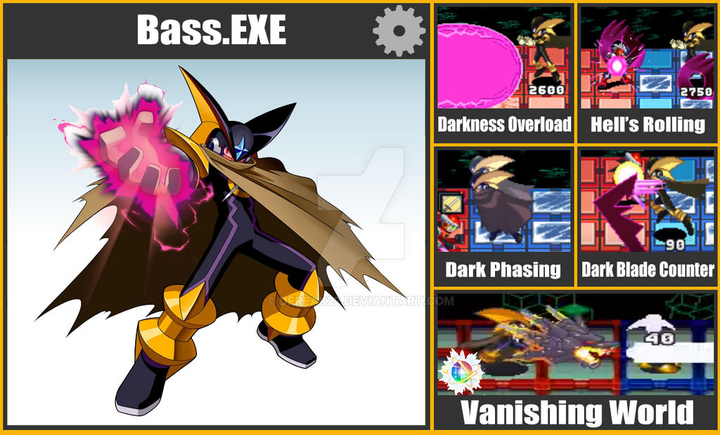 Super Smash Bros.: Bass.EXE by DFreak22 on DeviantArt