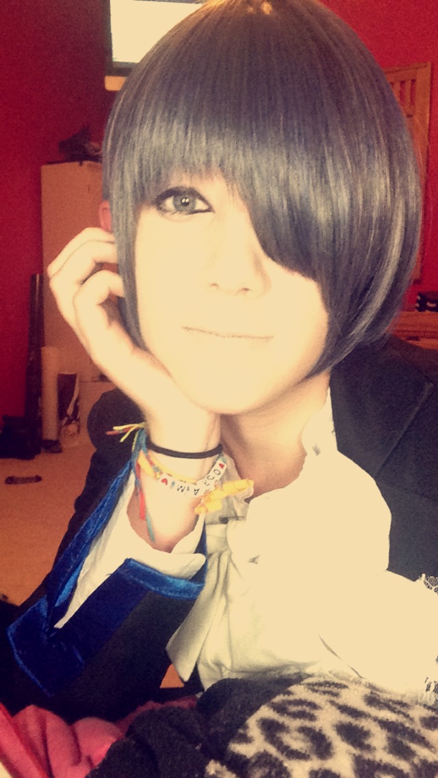 ciel makeup/ wig