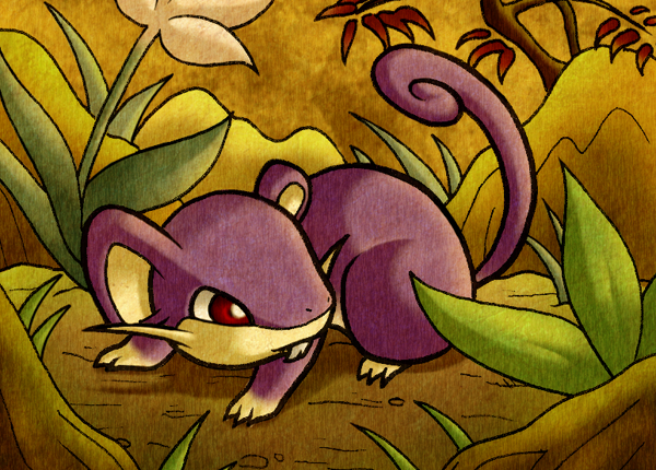 :Year of the Rat: Rattata by endless-whispers