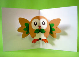 Pop-up Rowlet