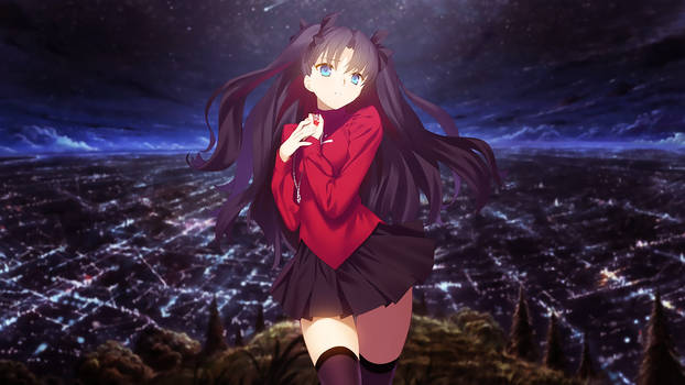 Tohsaka Rin Wallpaper