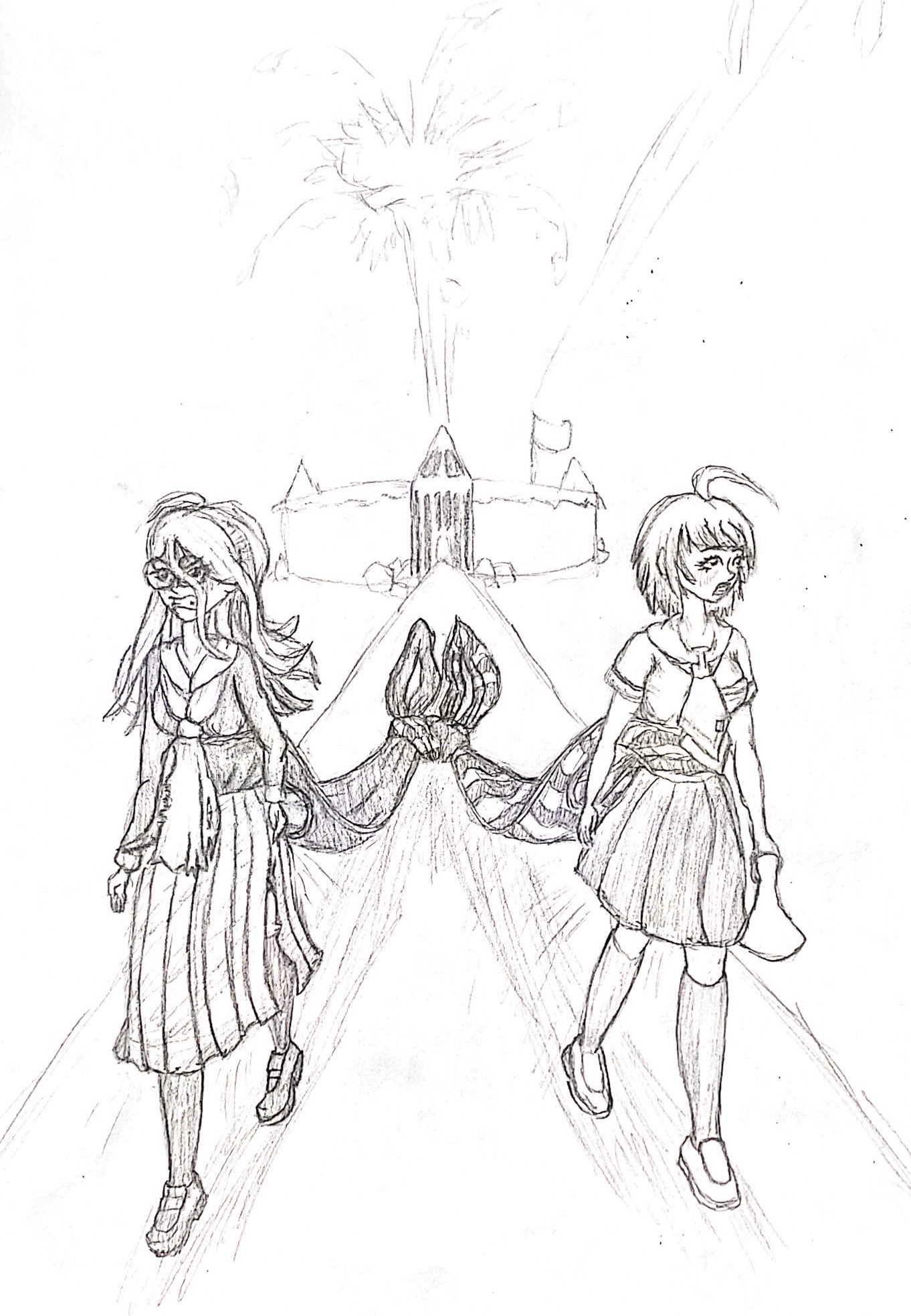 Toko And Komaru Aftermath Wedgie By Gragorr On Deviantart Toko And Komaru Aftermath Wedgie By Gragorr On Deviantart
