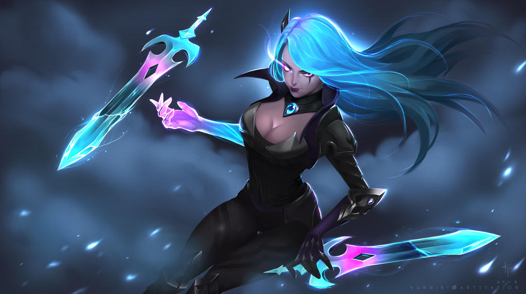 Deathsworn Katarina by Kunniki on DeviantArt